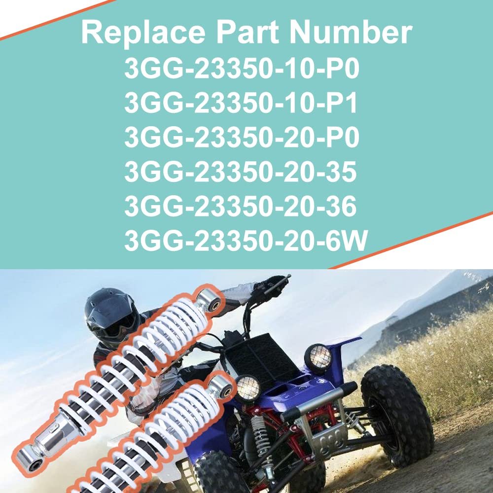 For Yamaha YFZ 350 YFZ350 Banshee YFZ350SE 1987-2006 ATV Parts 368mm Front Shock Absorbers 3GG-23350-10-P0