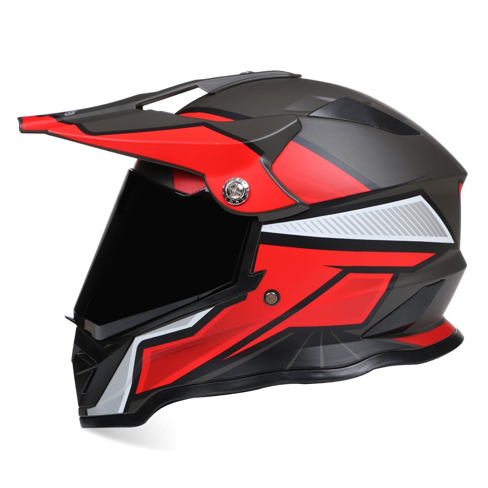 High-grade Euro Karting Electric Motorcycle Off-road Racing Helmets Motocross ATV Full Face Helmet With Glasses