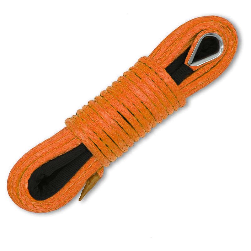 12mm Off-road ATV/ UTV/SUV 12 Strand Factory Price Rope Synthetic Uhmwpe Winch Rope