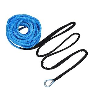 12mm Off-road ATV/ UTV/SUV 12 Strand Factory Price Rope Synthetic Uhmwpe Winch Rope