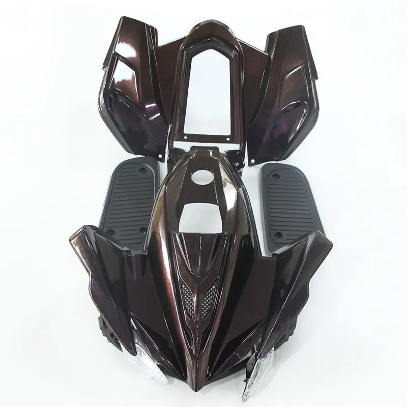 New 50CC 4-Wheel Motorbike ATV Plastic ABS Shell Rear and Front Placement Nylon Material Clutch and Brake Caliper Accessories