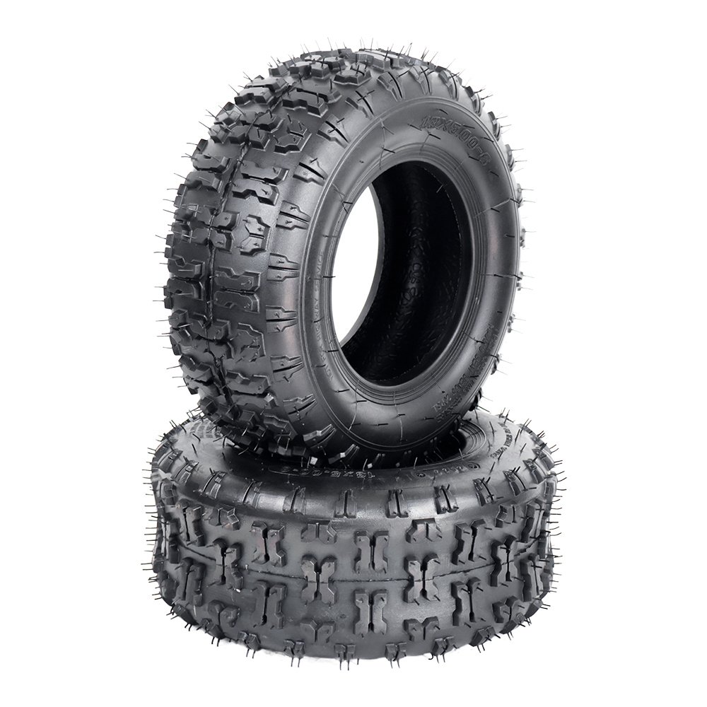High Quality Butterfly Pattern 13x5.00-6 Tubeless ATV Tire 6PR for Riding Lawnmowers, Golf Carts, and ATV