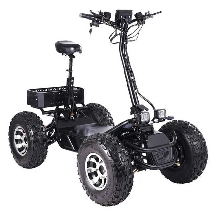 ESWING 4 Wheel 21 Inch Long Range Powerful 8000W Off Road ATV All Terrain Electric Scooter for Sales