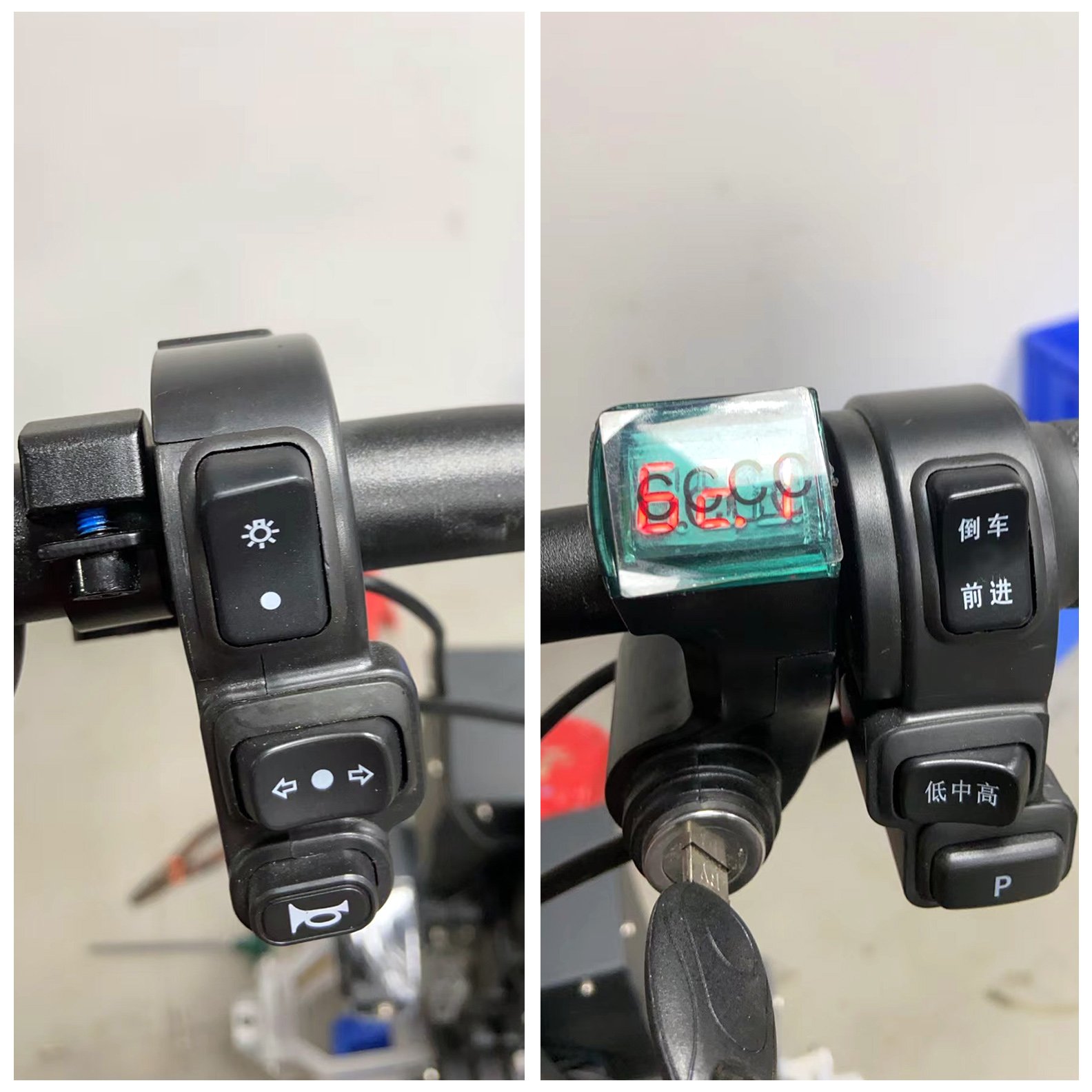 13 Inch Tires 2WD 48V 34Ah Li Battery 3600W Motor McPherson Suspension Off-road City Coco Commuting Electric ATV Scooter