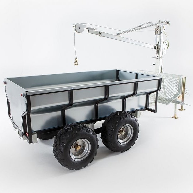 ATV-TB1000 Garden Machinery Timber Trailer Made in China
