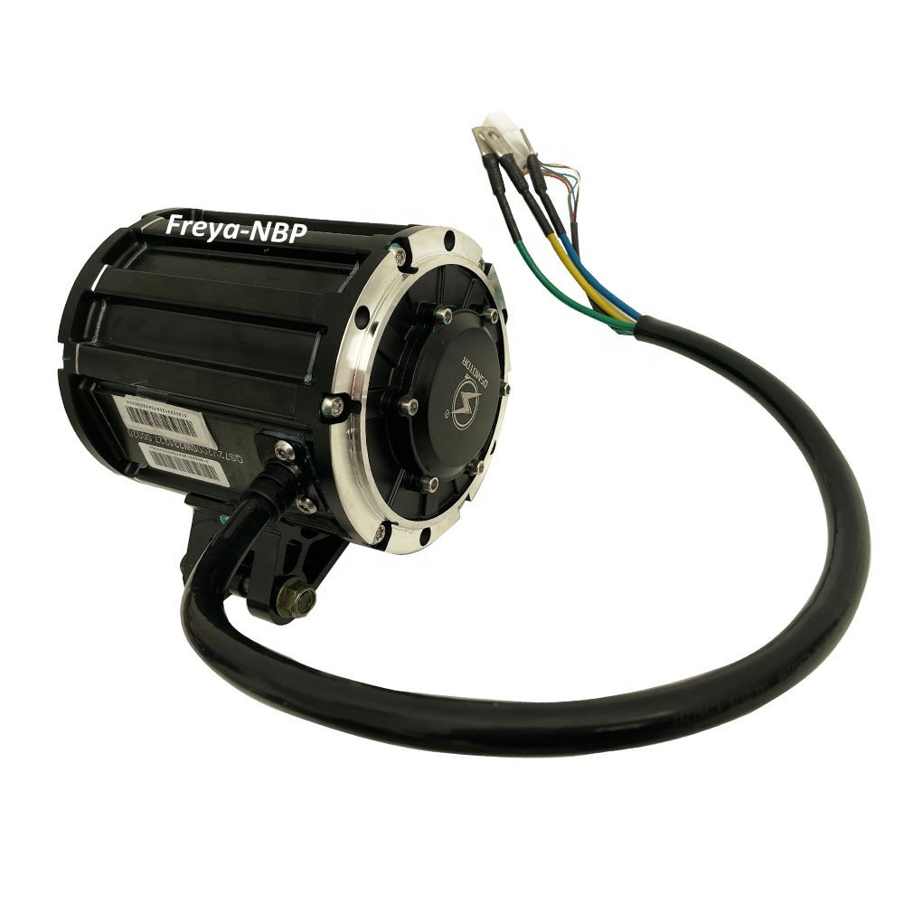 QS120 72V2000W 70H BLDC Mid Drive Electric Motorcycle Hub Motor Kit Fardriver ND72360 Program Controller Color Display for ATV