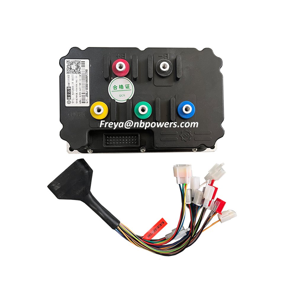QS120 72V2000W 70H BLDC Mid Drive Electric Motorcycle Hub Motor Kit Fardriver ND72360 Program Controller Color Display for ATV