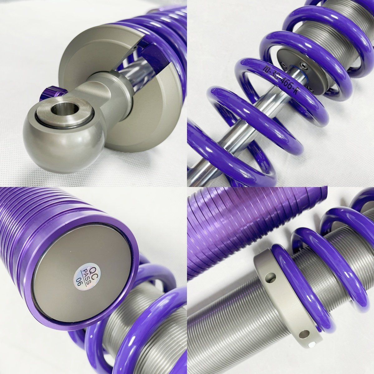 Customized Performance Off Road Adjustable Coilover Shocks with Reservoir Racing Coilover Shocks Atv 2.5 Tube 8-16 Inch Stroke