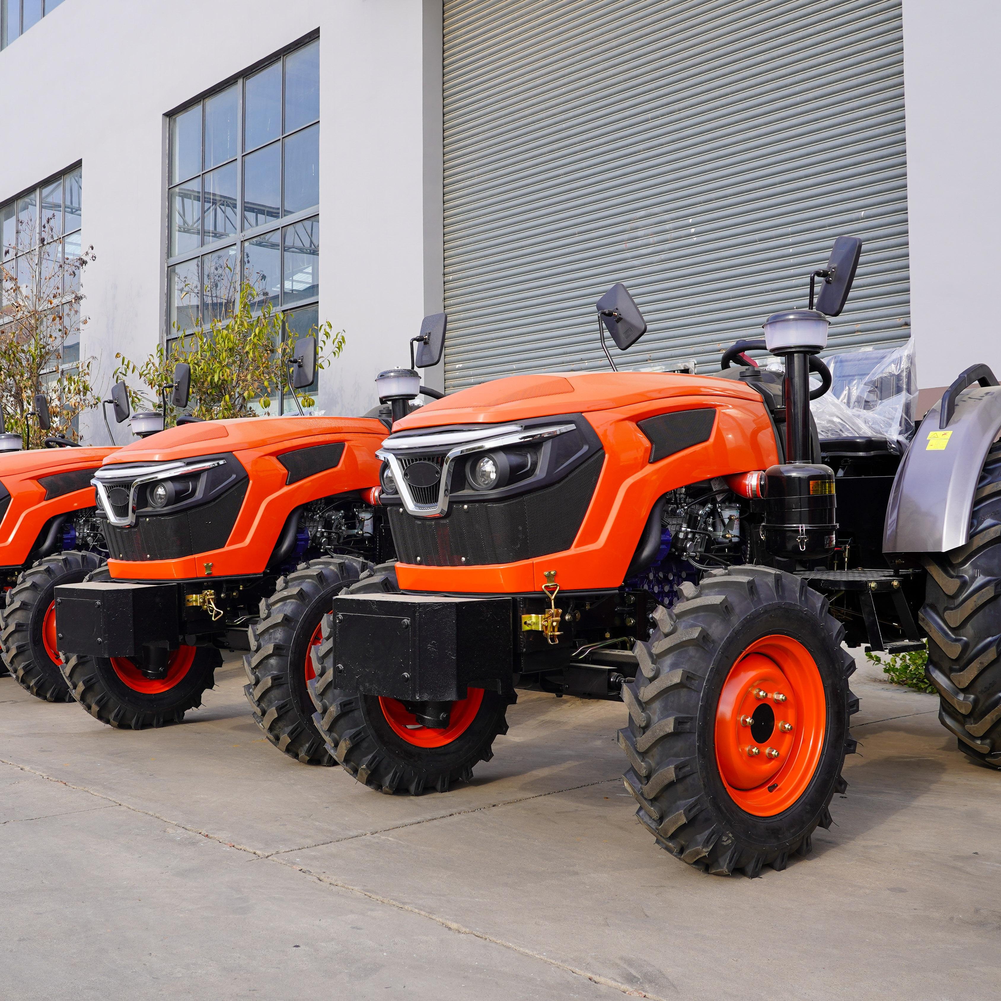 Free Shipping Agricultural Farming Mini Tractor 4x4 For Sale Mini Tractor Price 50HP 60HP 70HP 80HP 100HP Hot Sale
