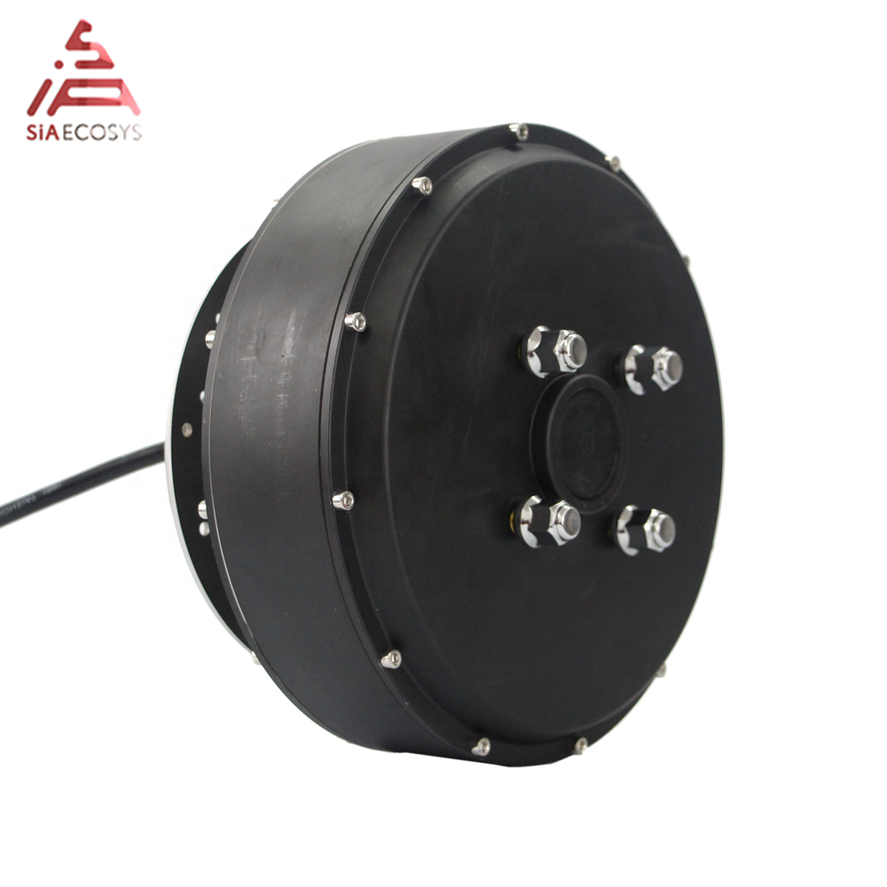 QS Motor 1500W 260 V1 High Effective 12x5.0inch Single Shaft Detachable in Wheel Hub Motor for ATV Car and E-scooter