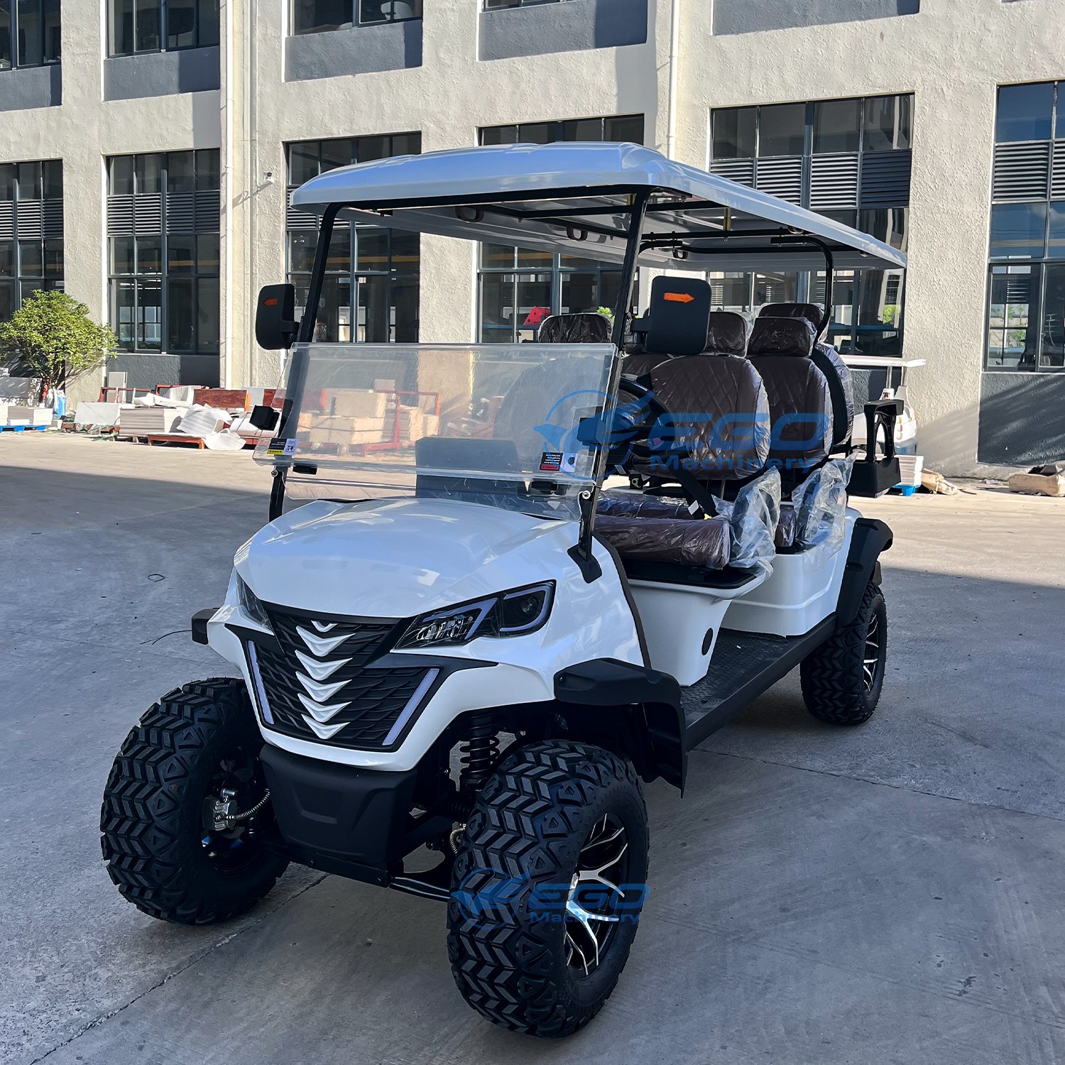 High Quality Gasoline 6 Seater Golf Cart Electric Golf Buggy Saudi Saber Certified Club Car Golf Cart for Sale