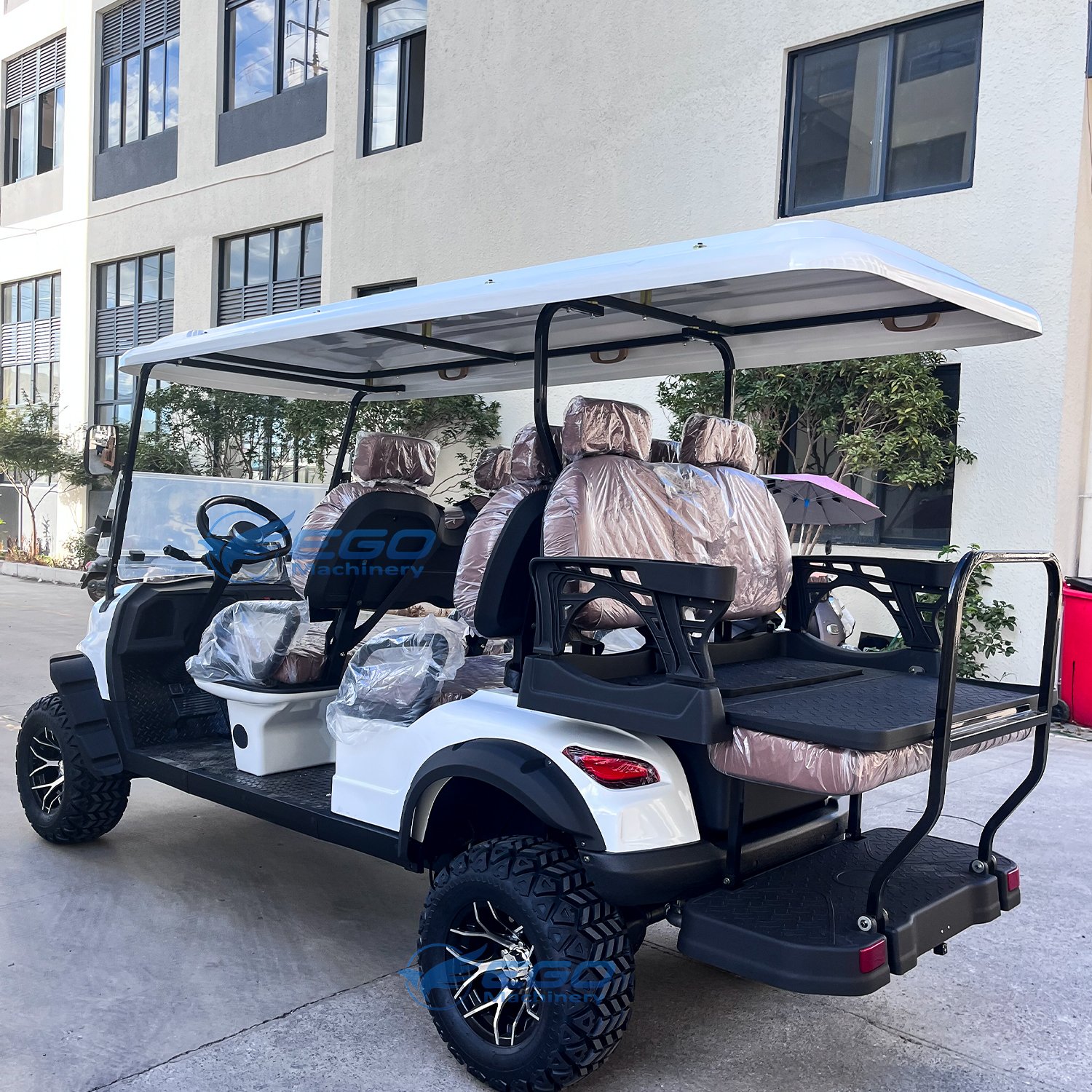 High Quality Gasoline 6 Seater Golf Cart Electric Golf Buggy Saudi Saber Certified Club Car Golf Cart for Sale