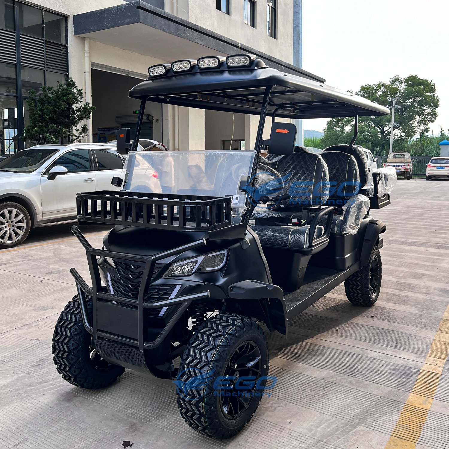 High Quality Gasoline 6 Seater Golf Cart Electric Golf Buggy Saudi Saber Certified Club Car Golf Cart for Sale