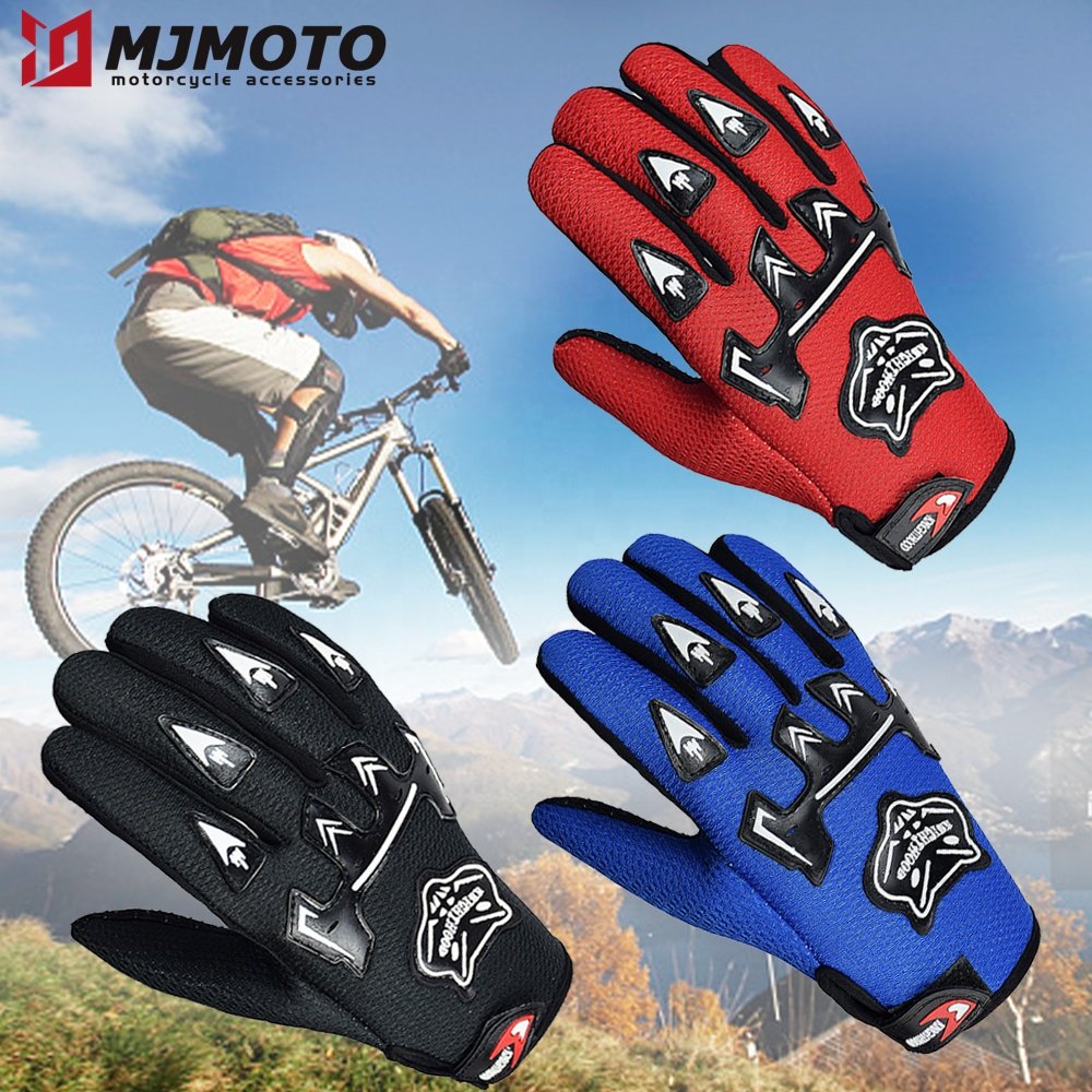 Cycling ATV BMX Rider Bike Gloves Outdoor Camping Hiking Riding MTB Motorcycle Racing Gloves Motocross Guantes Anti-slip Gloves