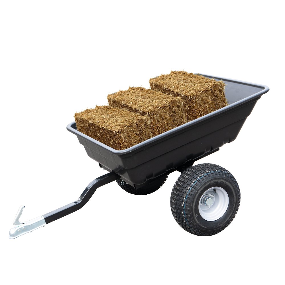 Multi Purpose Pull Atv Utility Trailer Farm Atv Wagon Steel Garden Utility Trailers With Wheels Heavy Duty Tool Cart