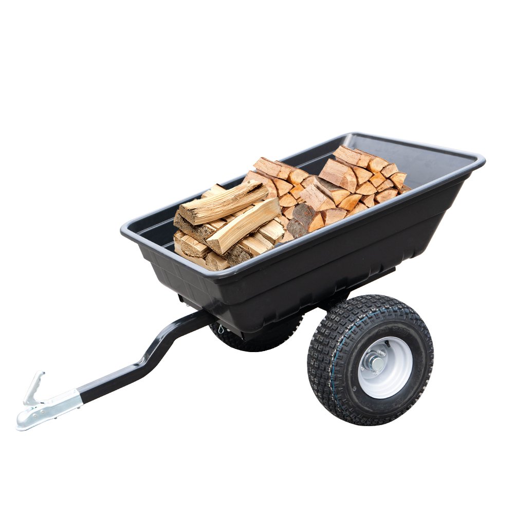 Multi Purpose Pull Atv Utility Trailer Farm Atv Wagon Steel Garden Utility Trailers With Wheels Heavy Duty Tool Cart