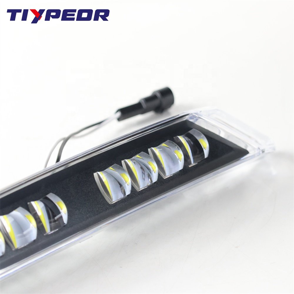 TIYPEOR Super Bright LED Auxiliary Light DRL Daytime Running Headlight Kit ATV Body Kit for Can-AM Ryker Atv 2020 Spyder RT