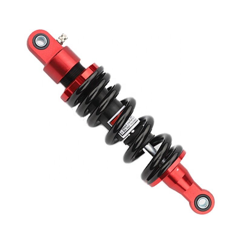 M10 280mm Universal Motorcycle air Rear Shock Absorber Suspension 11mmSpring Fit for 70-150cc Dirt Pit Bike ATV Go Cart Scooters