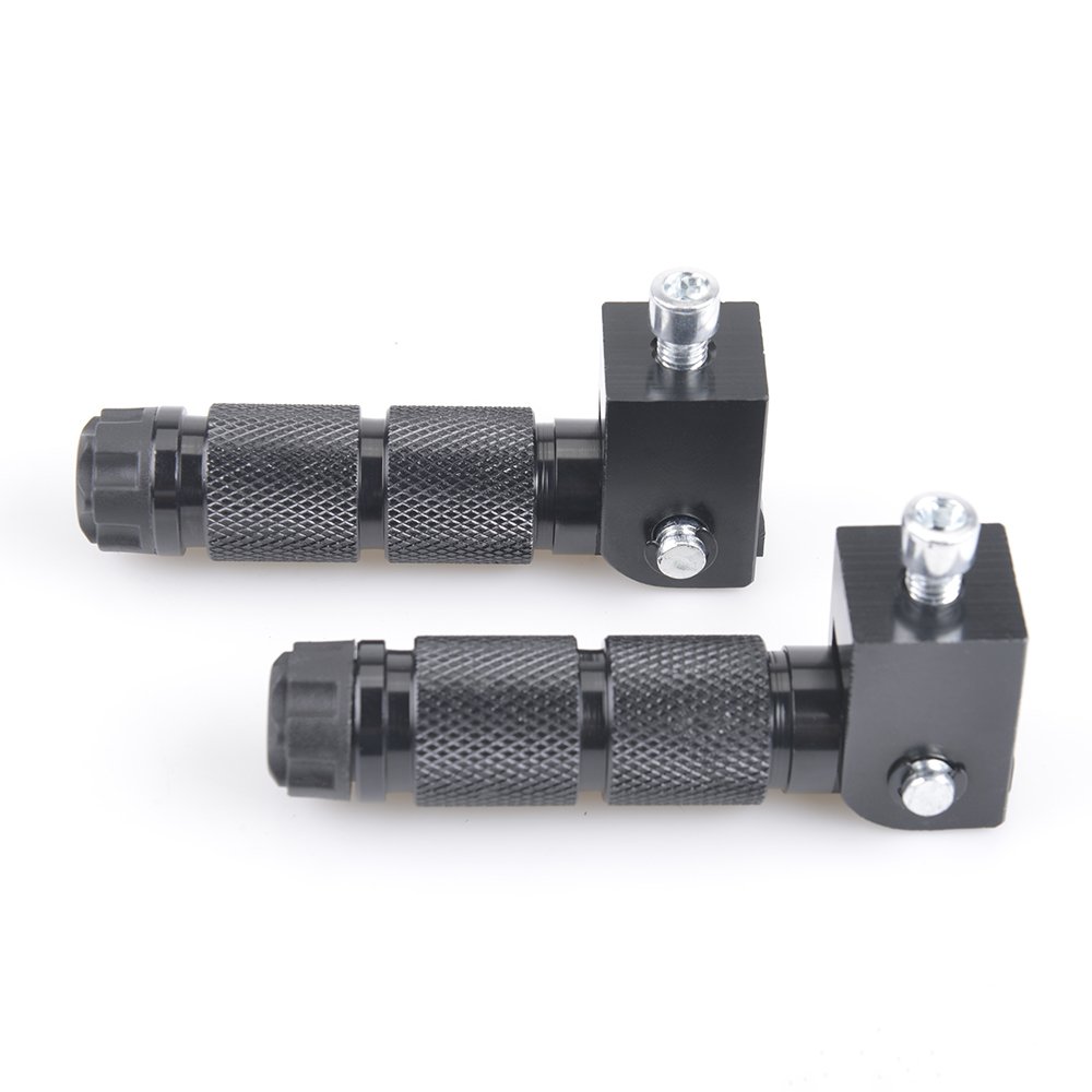 Motorcycle CNC Aluminum Motor Bike Universal Folding Footrests Foot Pegs Premium Rear Foot ATV Folding Support Rod