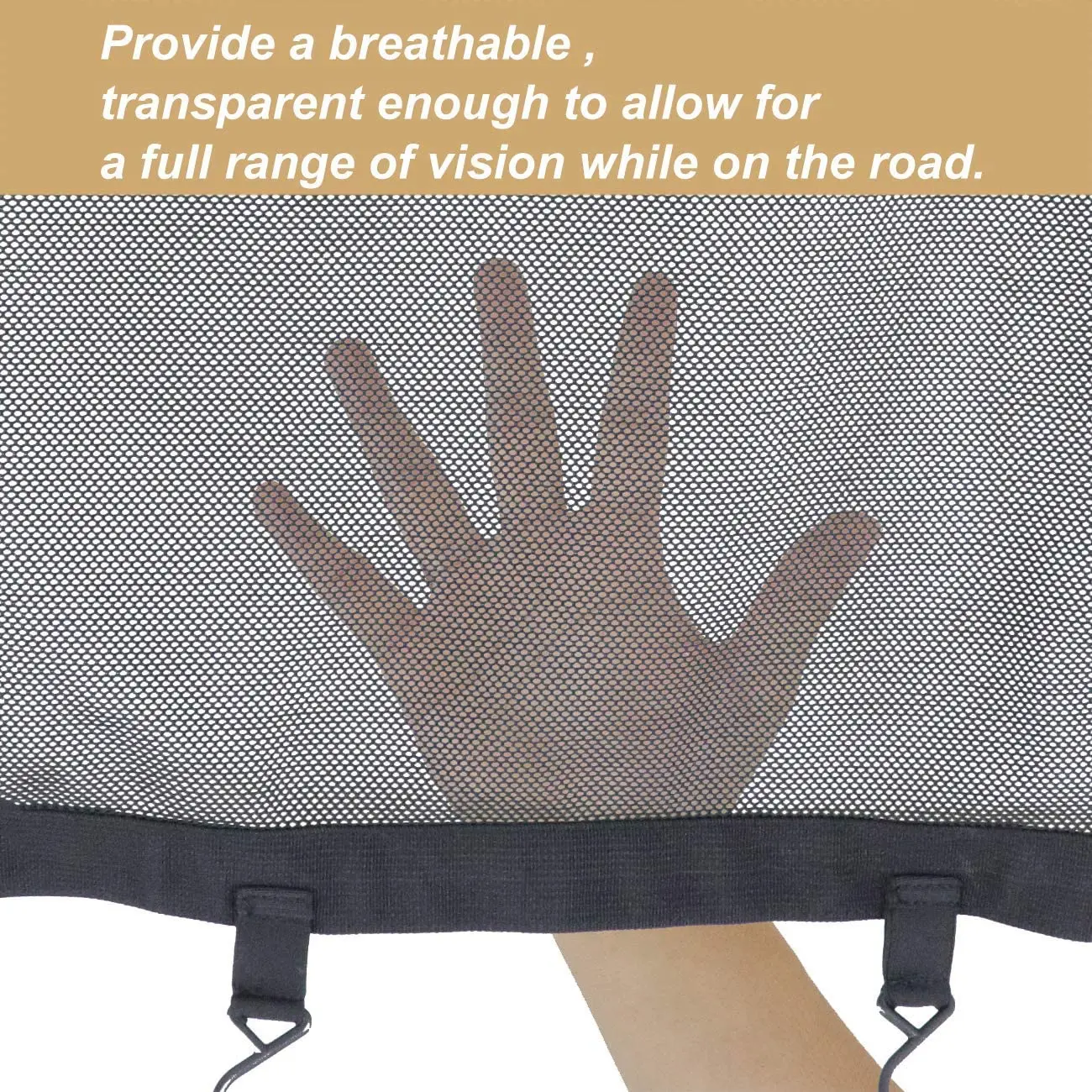 UTV Right & Left Window Net for Can-Am Maverick X3 2017-2021 Window Shade Shield Roll Cage Mesh Net Door Scratch Prevention