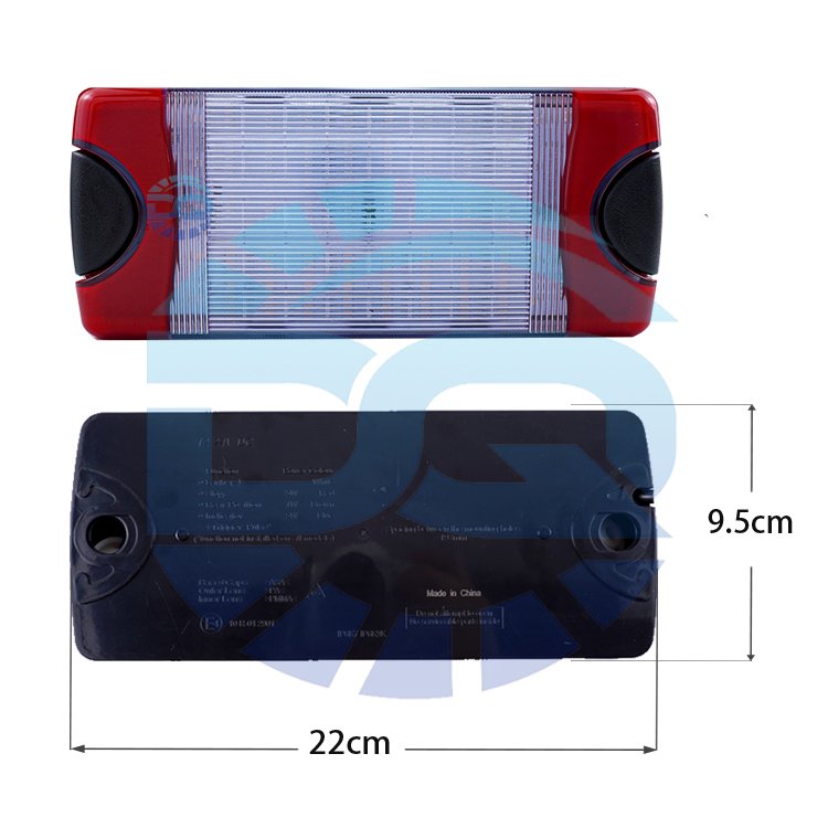 RV LED Combinatoin Trailer Tail Lights High/Low Beam Turn Signal DRL Lamp for Truck Trailer ATV (10V-30V)