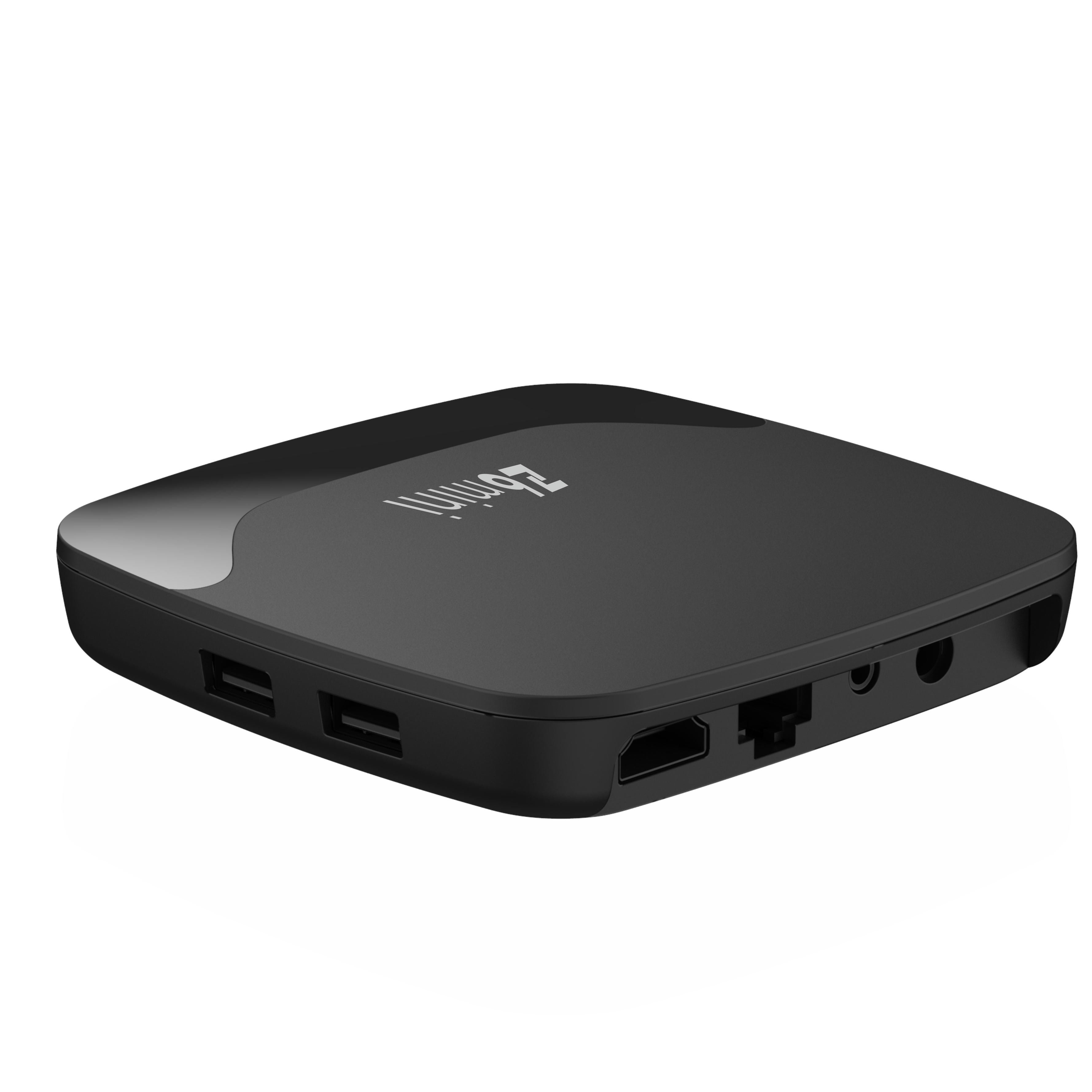 Cheapest IATv Tv Box Z6mini Android 13 ATV Quad Core Amlogic S905 4K Smart Tv Box Z6 Mini with BT Voice Remote