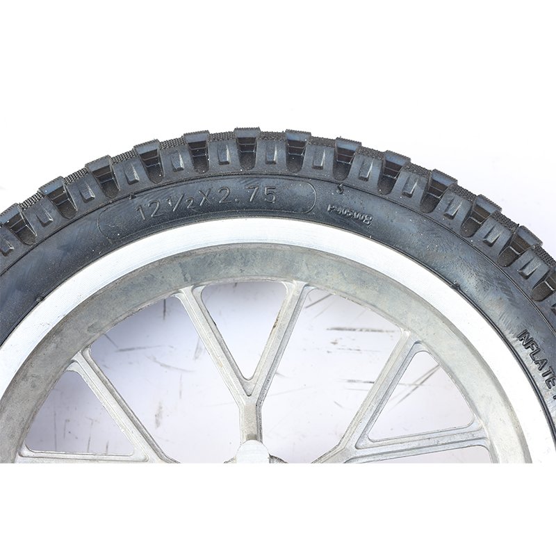 Factory Wholesale 49cc Two Stroke Small Off-road Motorcycle 12 1/2*7.5 Inner Outer Tires Hubs Rims