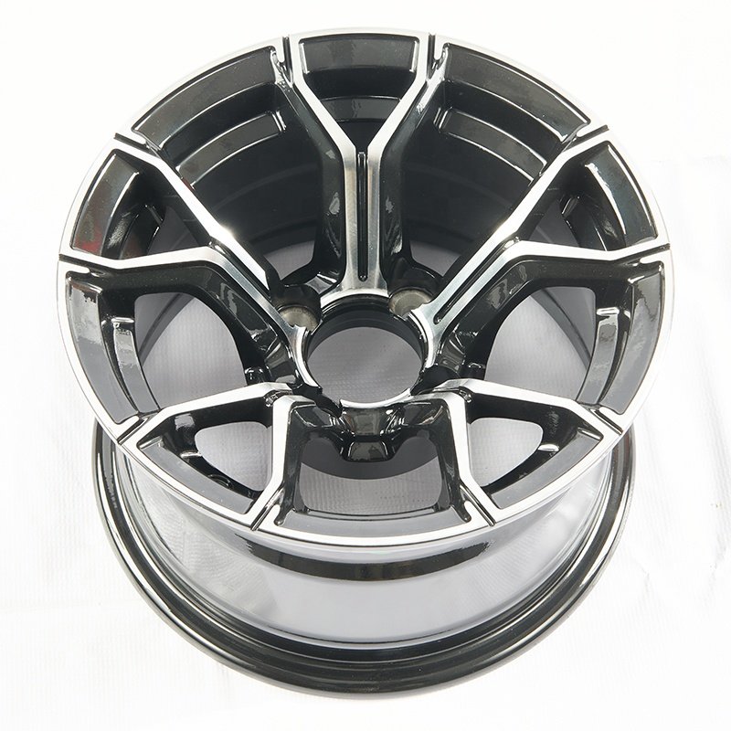 ATV/UTV/golf Cart Parts 12"x7"4x101.6 Aluminum Alloy Wheel Rims Passenger Car Wheel for 23*10.5-12 Tire Golf Cart Wheel