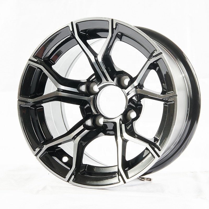 ATV/UTV/golf Cart Parts 12"x7"4x101.6 Aluminum Alloy Wheel Rims Passenger Car Wheel for 23*10.5-12 Tire Golf Cart Wheel