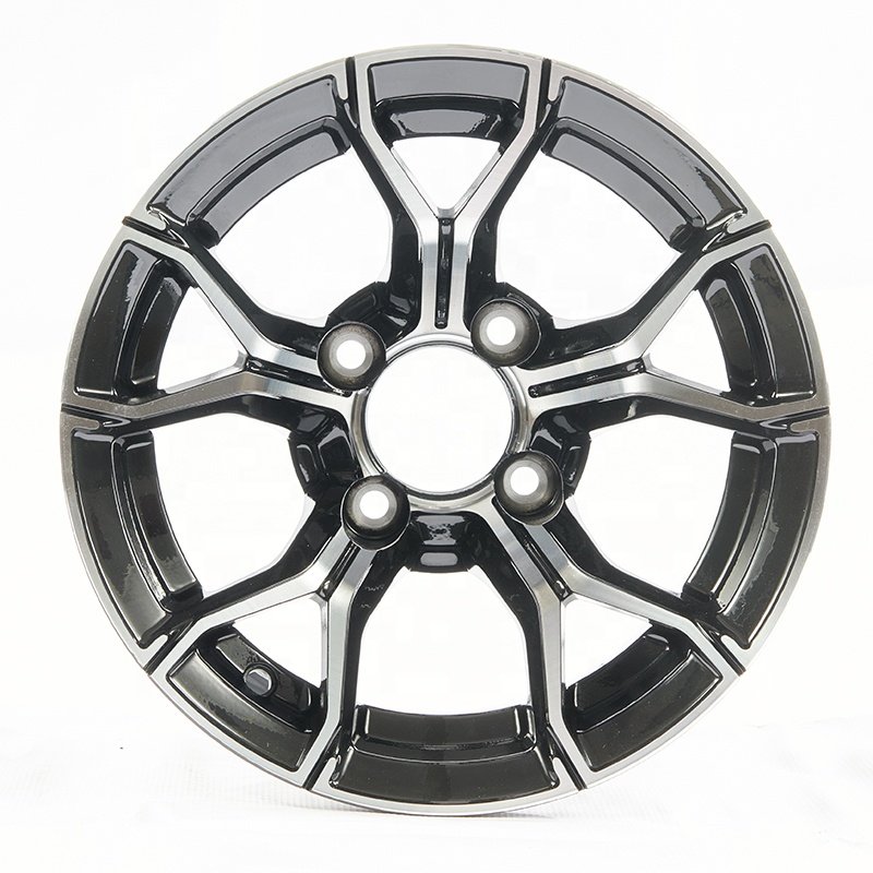 ATV/UTV/golf Cart Parts 12"x7"4x101.6 Aluminum Alloy Wheel Rims Passenger Car Wheel for 23*10.5-12 Tire Golf Cart Wheel