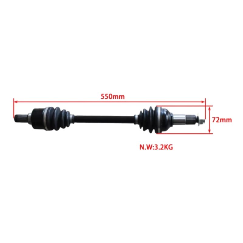Rear Right CV Axle for 500CC UTV ATV Quad Spare Parts