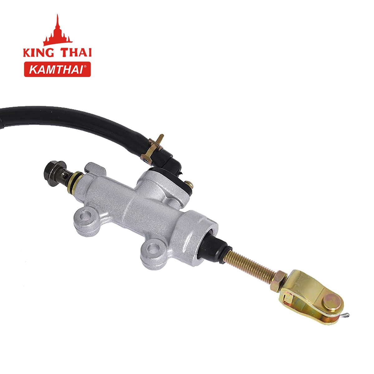 Rear Foot Brake Master Cylinder Assembly for Polaris Atv/Utv Parts 4x4 1000 Cc Predator 500 2003-2007 Outlaw 450 500 525 1910627