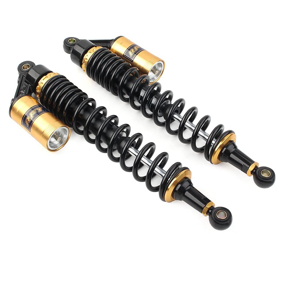 For Yamaha Banshee 350 YFZ YFZ350 YZF 1987-2006 ATV UTV Go Kart Quad Air Suspension Shock Absorbers 380mm