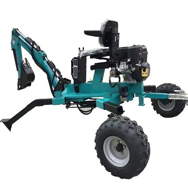 360 Rotation Mini ATV Towable ATV Backhoe Attachment for Trade