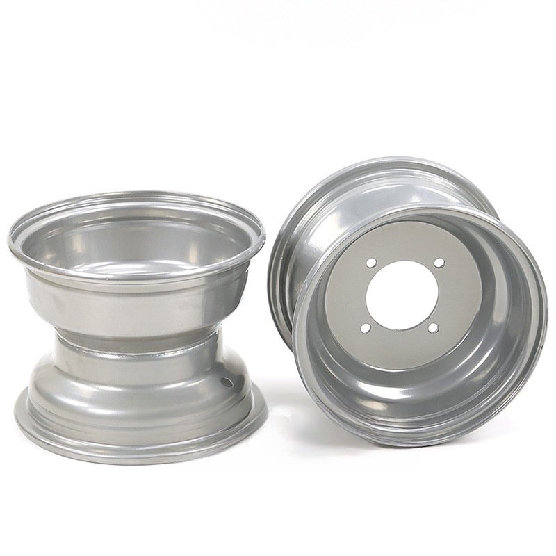 Front Rear Iron Wheel Hub Tires for 8 Inch Four Hole ATV Quad Rims Parts19x7.00-8 18x9.5-8