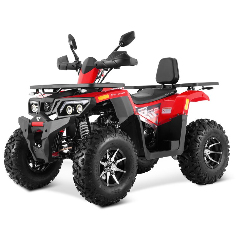 Tao Motor 2025 New Electric Start Automatic Chain Drive Farm ATV Quad Bike ATV 200cc Quadriciclos