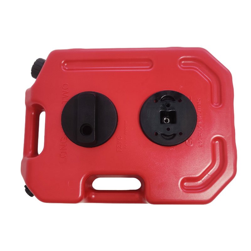 ATV UTV Motorcycle Car 4WD 10L 2.6Gallon Oil Container Drum Petrol Diesel Gas HDPE Plastic Fuel Tank Portable Jerry Can
