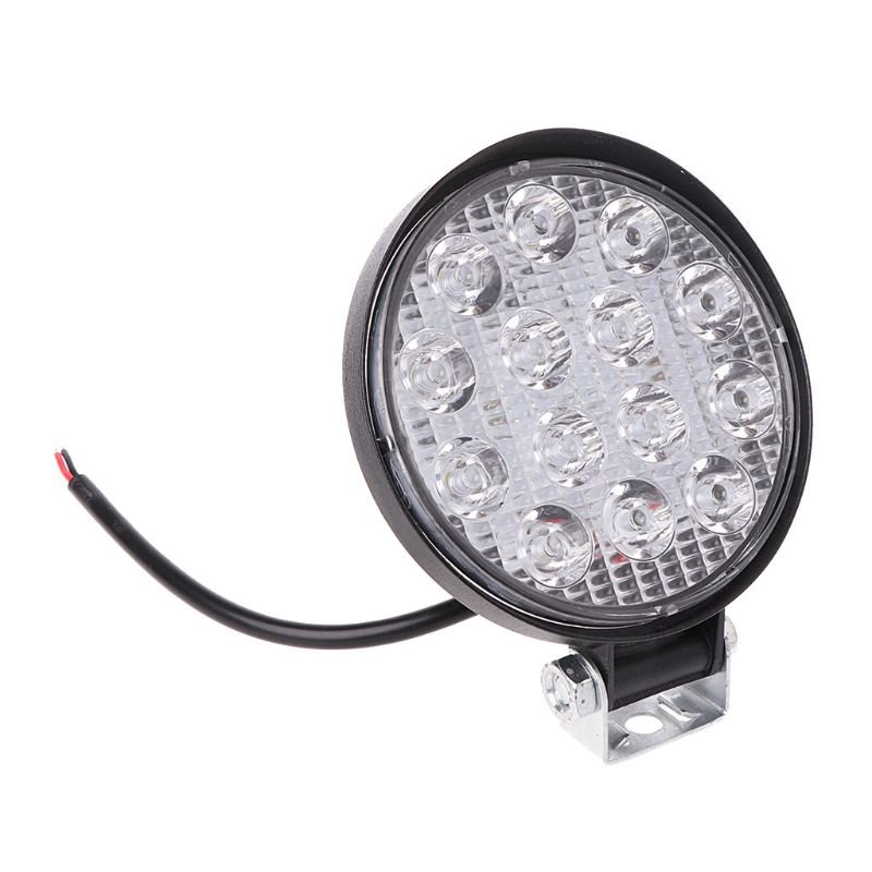 12V 24V 4 Inch 42W LED Work Light Spotlight Truck Fog Light for Motorcycle Tractor ATV Flood Driving Lamp SUV Car Accessories