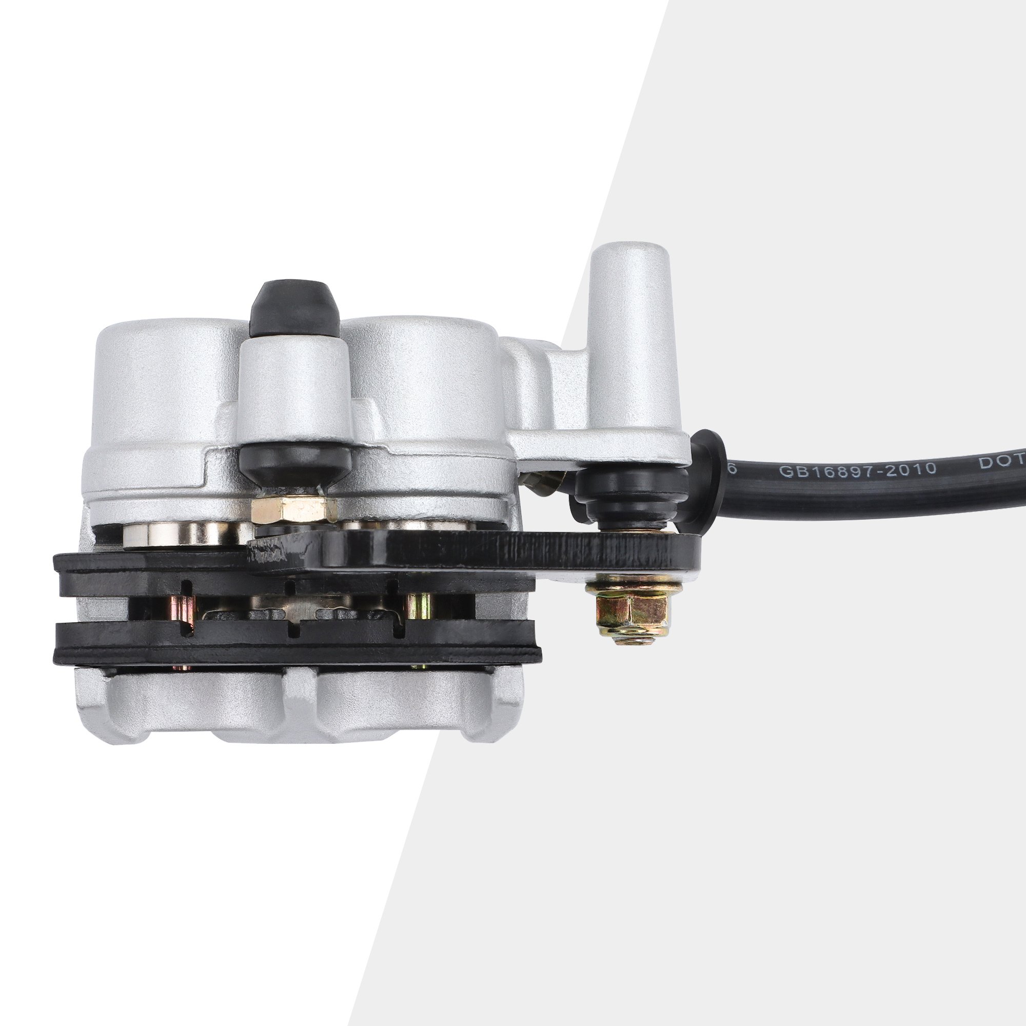 GOOFIT Hydraulic Front Brake Pump Assembly Caliper Cylinder Replacement for 50cc 70cc 90cc 110cc 125cc Dirt Bike ATV