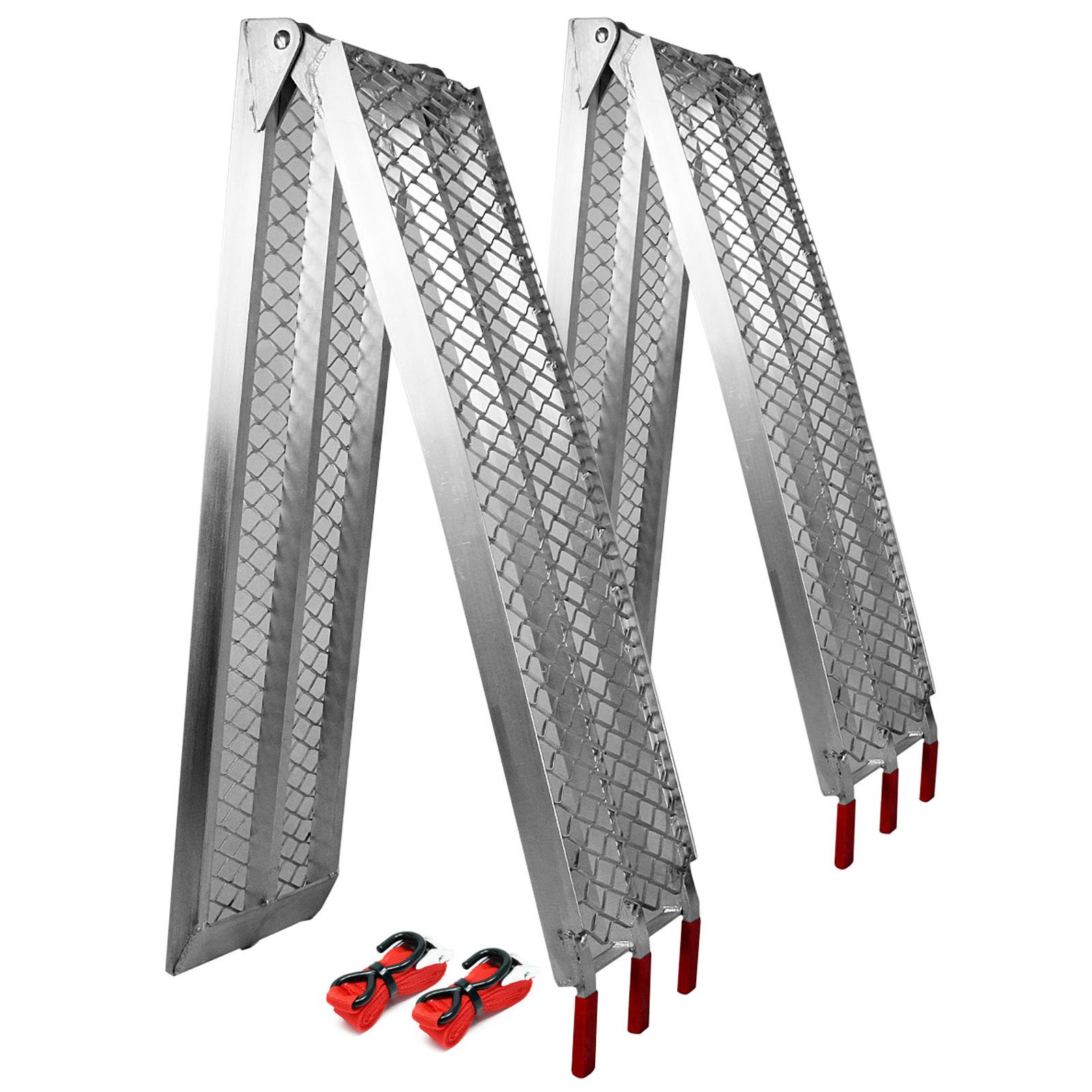 750 Pounds Capacity Adjustable Aluminum Ramp Set for Cars High Quality ATV Motorcycle Loading Ramp