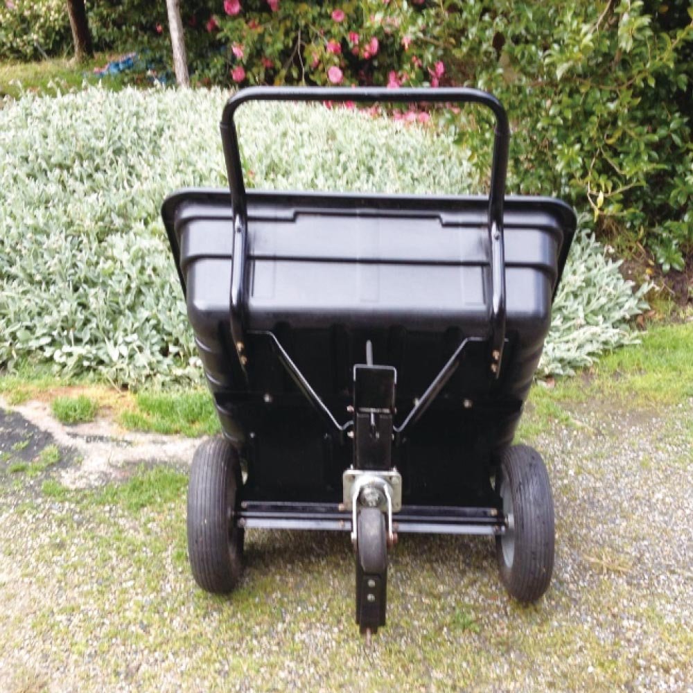 Heavy Duty Multi Purpose Garden Utility ATV Dump Trailer With Plastic Tray