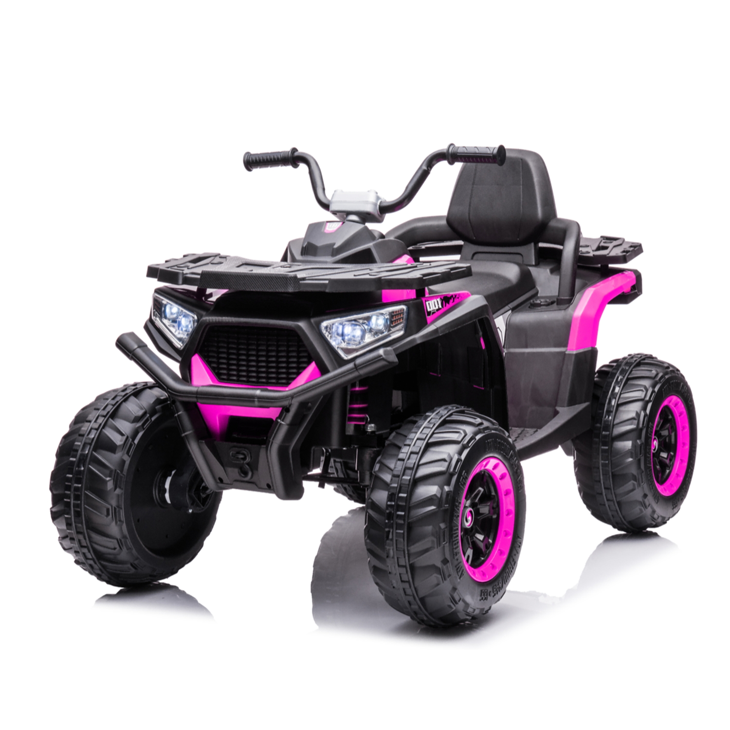 Wholesale 12V Kids Electric Motorcycle Big Wheels Power Battery Music Light Remote Control New Plastic ATV Quad Ride Car