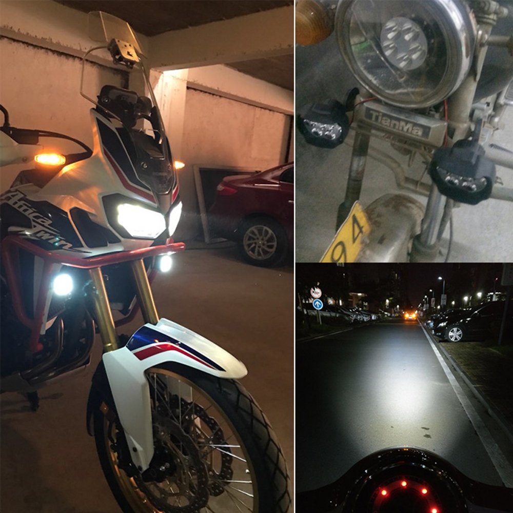 30W LED Work Headlight 3000LM Car Motorcycle Bike Fog Bulb DRL Spotlight Led Lamp DIY Scooter White External 6/9/18 LED Headlamp
