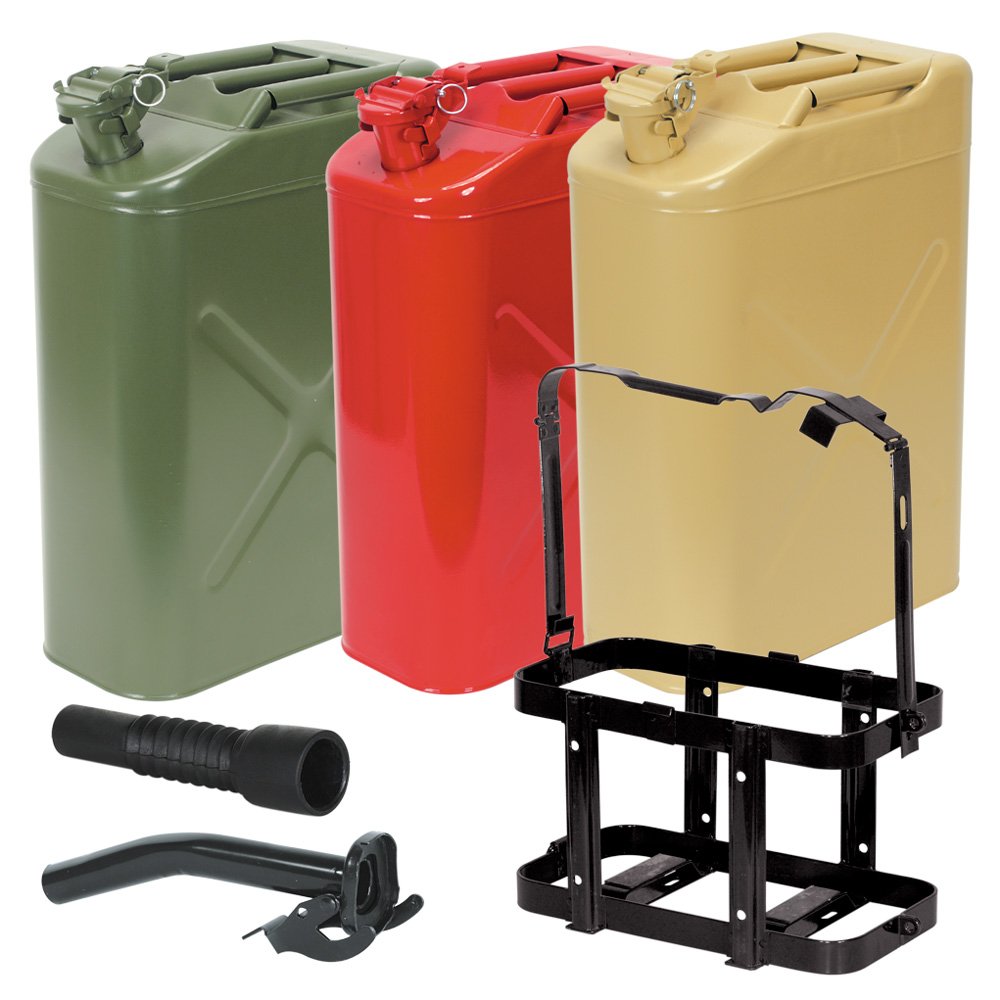 Plastic Jerry Can Portable Diesel Oil Fuel Tank for SUV ATV Car Motorcycle 4x4 4WD Offroad Camping Accessories