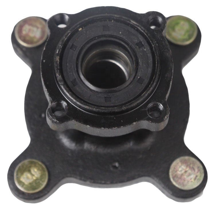 15mm/17mm 4 Stud Front Wheel Hub Bearing Flange Steering Knuckle Spindle for China ATV 110cc 150cc 200cc 250cc
