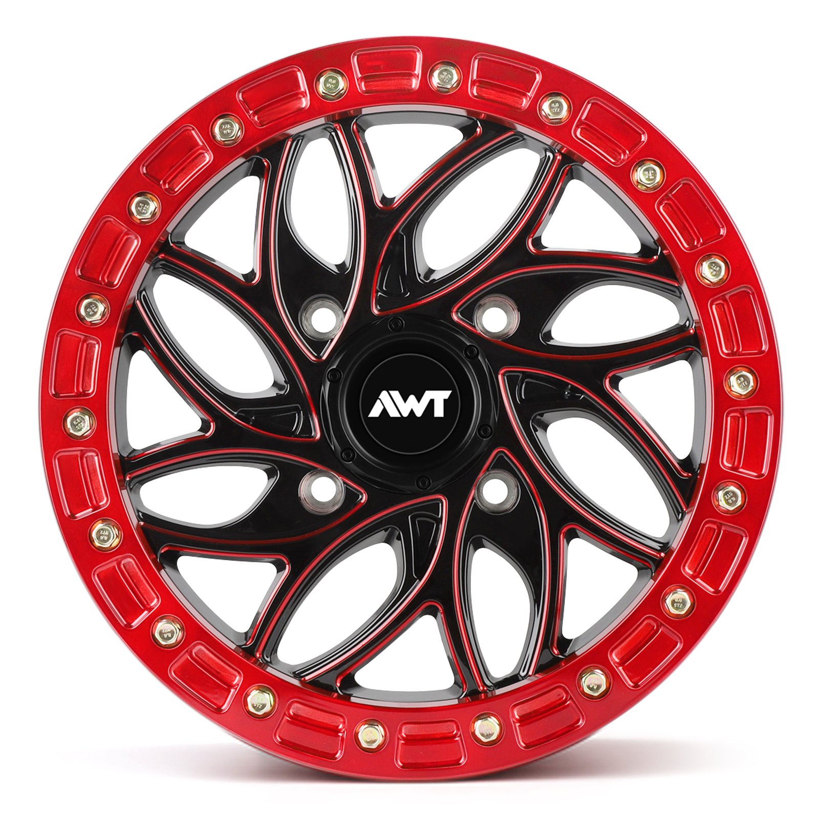ATV/UTV Parts & Accessories17inch Wheels 17x7 4/137 UTV Tires and Wheels for Can Am X3 Maverick