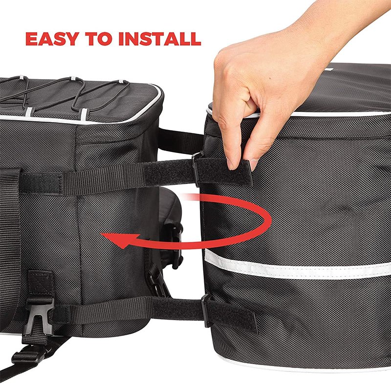 Customable Waterproof Padded Universal ATV Motorcycle Luggage Bag ATV UTV Gear Seat Cooler Storage Bag