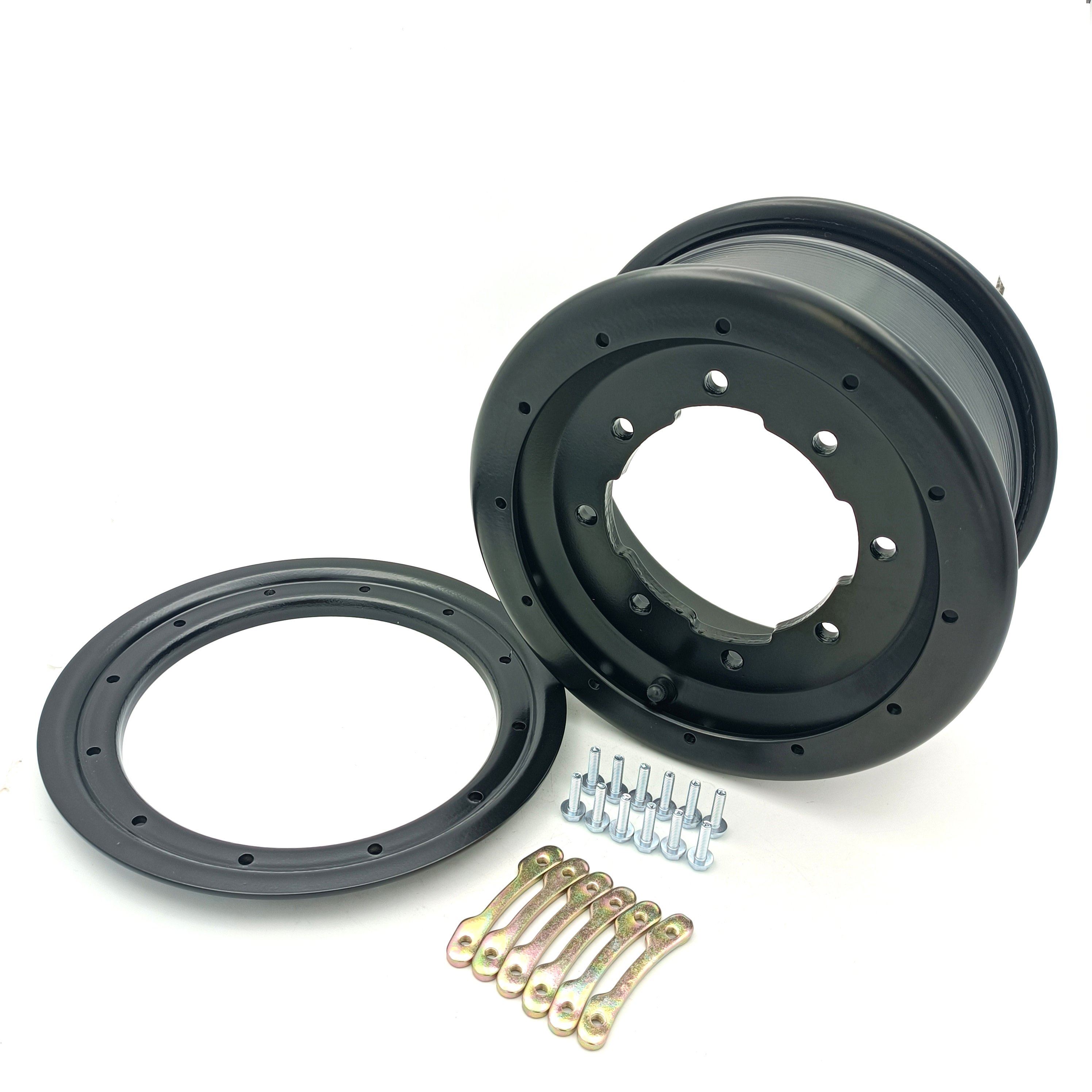 Quad Bike Sxs and Sxs ATV Wheels 10x5 4+1 4 144.8 156 Atv Beadlock Rims for YFZ450 450R Banshee350 TRX450R LTR450KFX400
