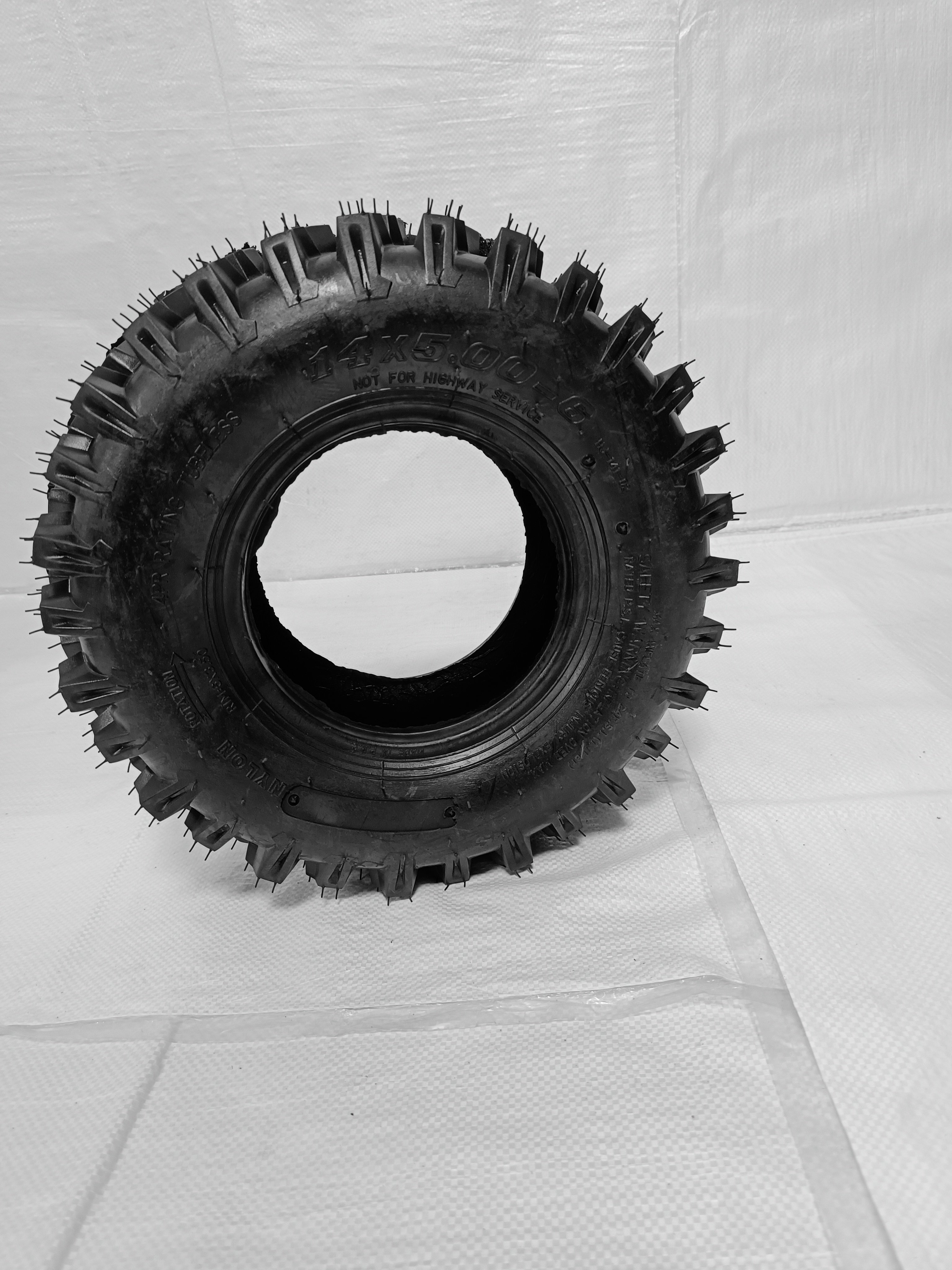 Factory Price 14 Inch 5.00-6 Small Tubeless Wheel ATV Parts ATV Accessories for Golf Cart