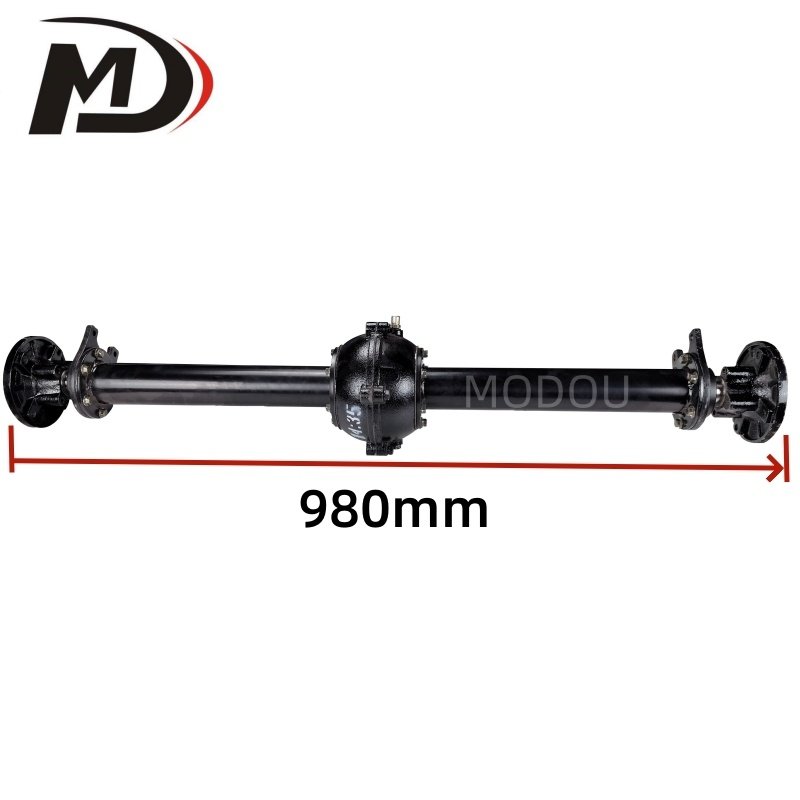DIY Four-wheel Go Kart ATV Accessories Modified Differential Disc Brake Rear Axle Transmission Frame Rear Suspension One Meter